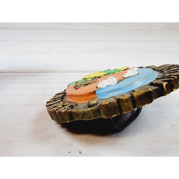 Vintage Boy Scout LDS High On The Mountain Top Patch & Neckerchief Slide 1982 - Picture 8 of 15